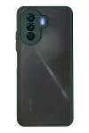Huawei Nova Y70 Kılıf Montreal Silikon Kapak - Yeşil-1