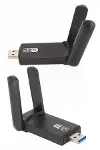 Wifi Alıcı Dual Band Usb 3.0 Adaptör Kablosuz Windows 7/8/10/11-7