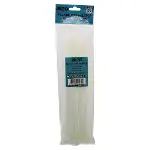 100PCS Beyaz 3.6X300MM Plastik Cırt Kelepçe-1