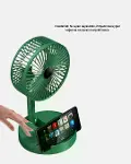 Şarjlı Mini Fan Katlanabilir 3 Hız Ayarlı Taşınabilir Tasarımlı-5
