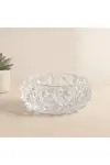 Yuvarlak Cam Küllük 12.8 cm (Diamond Kristal)-2