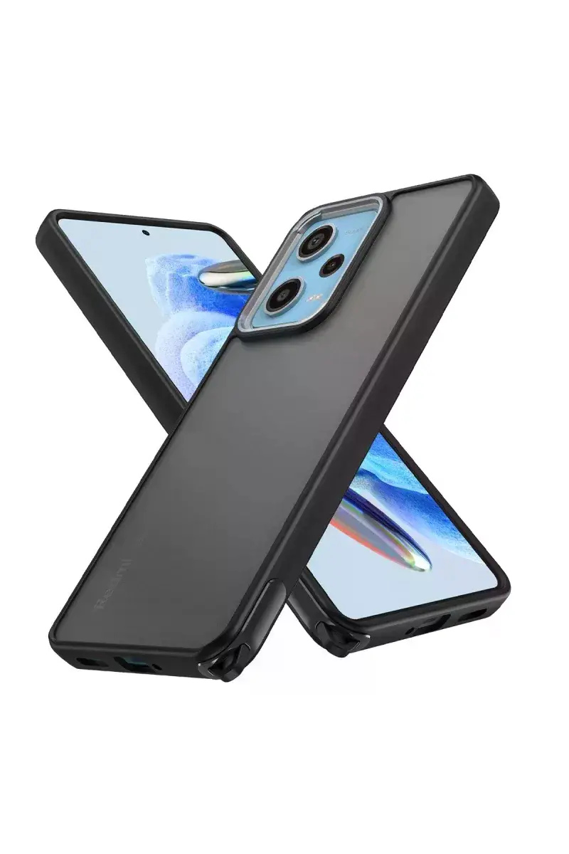 Xiao Red Note 12 Pro 5G Kılıf Elegant Kapak - Siyah
