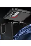 Samsung Galaxy A04S Kılıf Elegant Kapak - Siyah-2