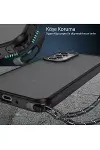Samsung Galaxy A04S Kılıf Elegant Kapak - Siyah-3