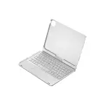 Apple İpad Pro 11 (2024) F11 Ats Kılıf Magic Dönen Klavyeli Tablet Kılıf - Gümüş-2