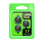 Apple iPhone 17 Pro Raze Metal Kamera Lens - Koyu Mavi-5