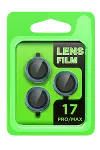 Apple iPhone 17 Pro Raze Metal Kamera Lens - Koyu Mavi-1