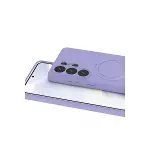 Samsung Galaxy S26 Ultra Regal Magsafe Standlı Kapak - Lila-3