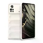 Xiao Poco X4 Pro 5g Kılıf Optimum Silikon - Krem-2