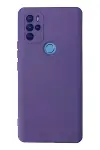 General Mobile GM 21 Pro Kılıf Nano içi Kadife Silikon - Mor-1