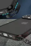 Apple iPhone 15 Pro Max Kılıf Elegant Kapak - Derin Mor-3