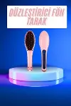 Saç Düzleştirici Tarak Dijital Göstergeli Serak Kaplama Sıkı Dişli-2