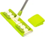 Sihirli Spin Mop Teleskopik Çok Amaçlı Mop +1 Bez Hediyeli - Mor-4