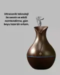 Ultrasonik Ahşap Desenli 130ml Aromaterapi Difüzör ve Hava Nemlendirici-2