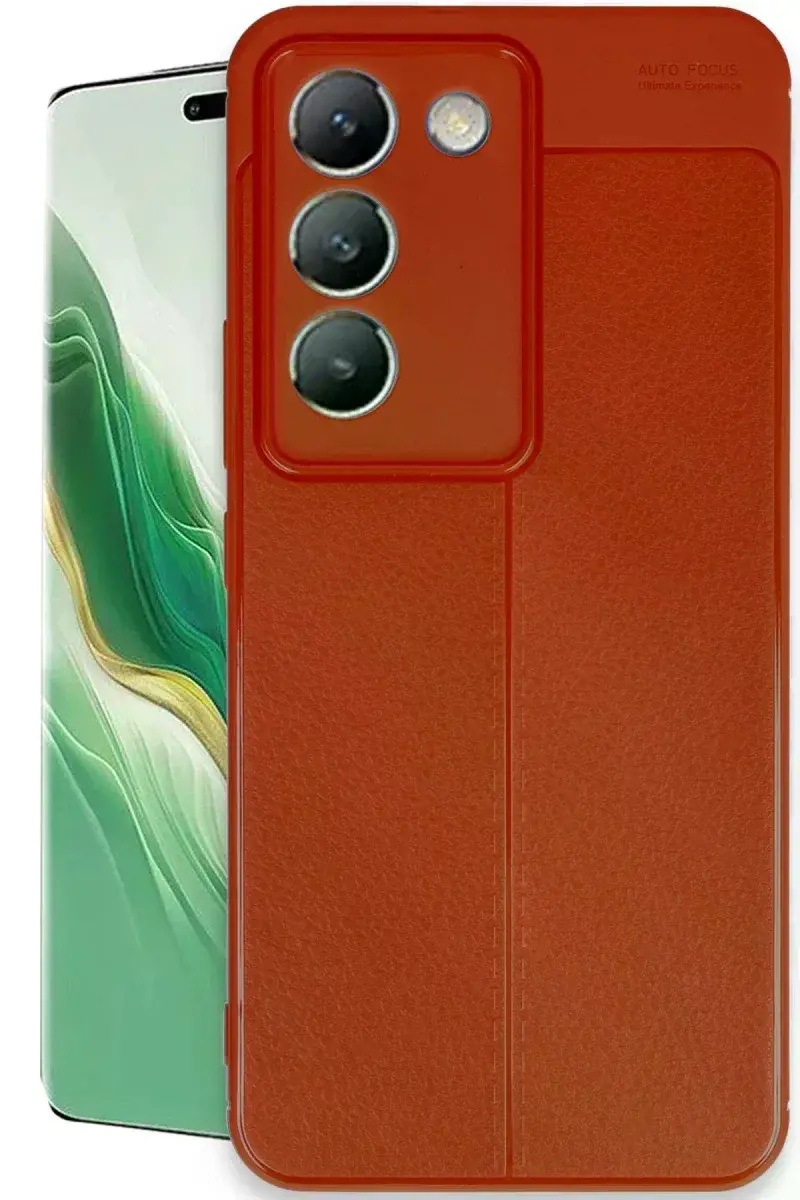 Vivo V30 Lite 4G Kılıf Auto Focus Kapak - Kırmızı