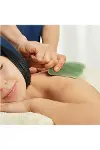 Çift Taraflı 2li Cilt Yüz Masaj Aleti Jade Roller Yeşim Taşı Seti-5