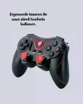 Ergonok Tasarımlı Çok Yönlü Wireless Gamepad-5