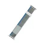 Apple Watch 42mm Alice Kumaş Kordon - Mavi-Gri-3