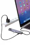 8 Port Çoklayıcı Macbook Ile Uyumlu Çoğaltıcı Type-C dönüştürücü TF SD kart-3