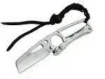 Gear Hit Cutter Tx01 Outdoor Kamp Bıçağı Metal 19 Cm - İpli Sap, Kılıflı-1