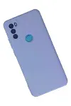 General Mobile GM 21 Plus Kılıf Nano içi Kadife Silikon - Lila-6