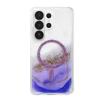 Onegif Samsung Galaxy S26 Ultra Lotus Simli Magsafe Kapak - Mor-6