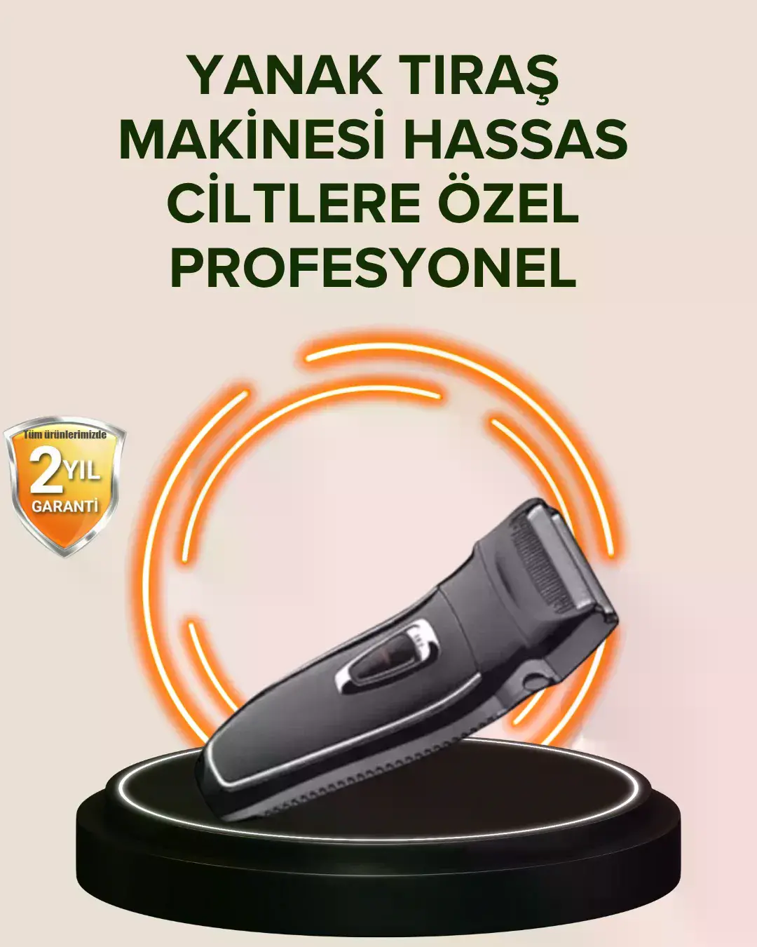 Şarj Göstergeli Yıkanabilir Erkek Tıraş Makinesi