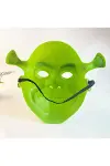 Yeşil Shrek Maskesi 21x25 cm-4