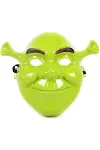 Yeşil Shrek Maskesi 21x25 cm-1