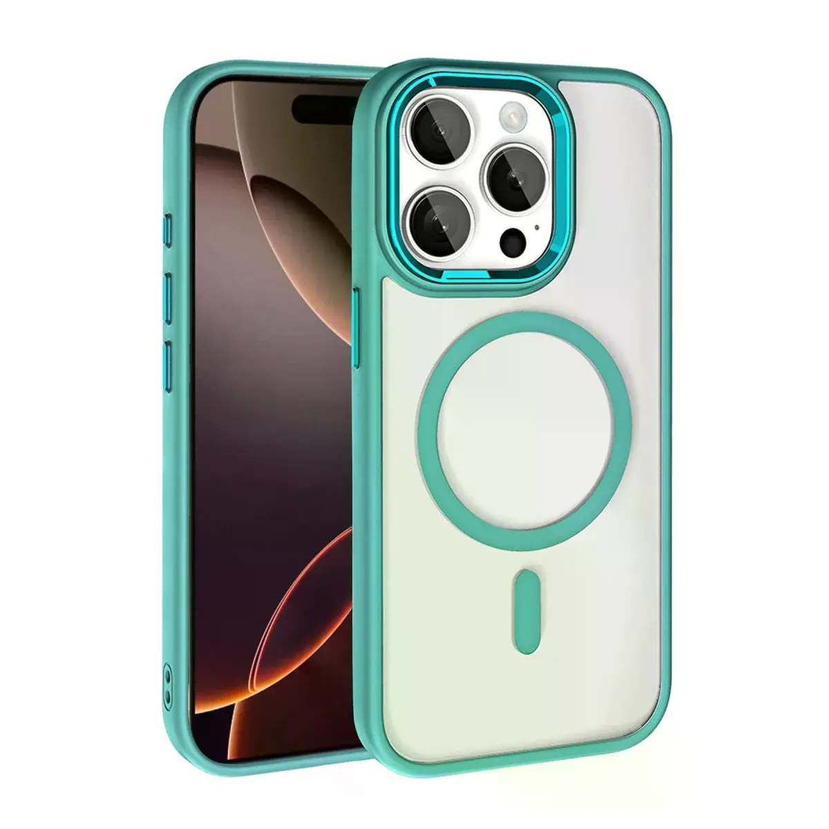 Joko Apple İphone 15 Pro Max Terea Magsafe Kapak - Yeşil
