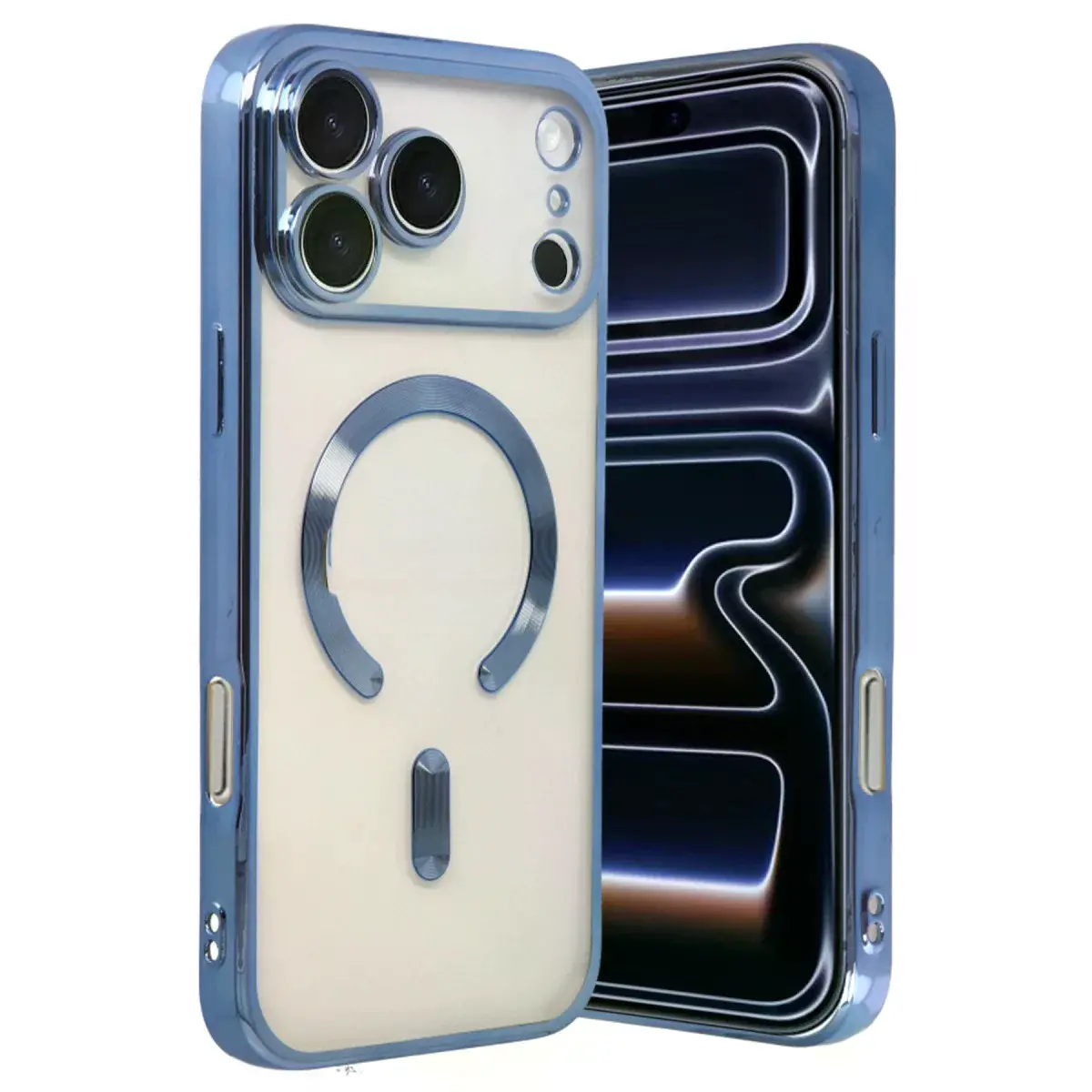 Apple İphone 17 Pro Kross Magneticsafe Kapak - Sierra Blue