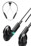 Bluetooth Kulaklık Kablolu Android ve İOS Uyumlu ANC Özellikli 100 saat sarj-6