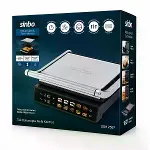 Izgara Ve Tost Makines İ 4 Dilim Yapışmaz Yüzey Dokunmatik Dijital Ekran - 2000W SSM-2597-3