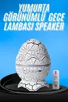 Gece Lambası Yumurta Işık Speaker Yeni Nesil Dinozor Yumurtası Görünümlü-3