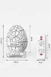 Gece Lambası Yumurta Işık Speaker Yeni Nesil Dinozor Yumurtası Görünümlü-6