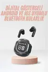 Yeni Nesil Bluetooth Kulaklık Dijital Göstergeli Dokunmatik 5.3 Kablosuz-2