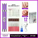 Şarjlı 12 Başlıklı Manikür Seti-1