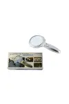 4x 6 Led Işık Aydınlatma 75mm Optik Lens El Büyüteç-2