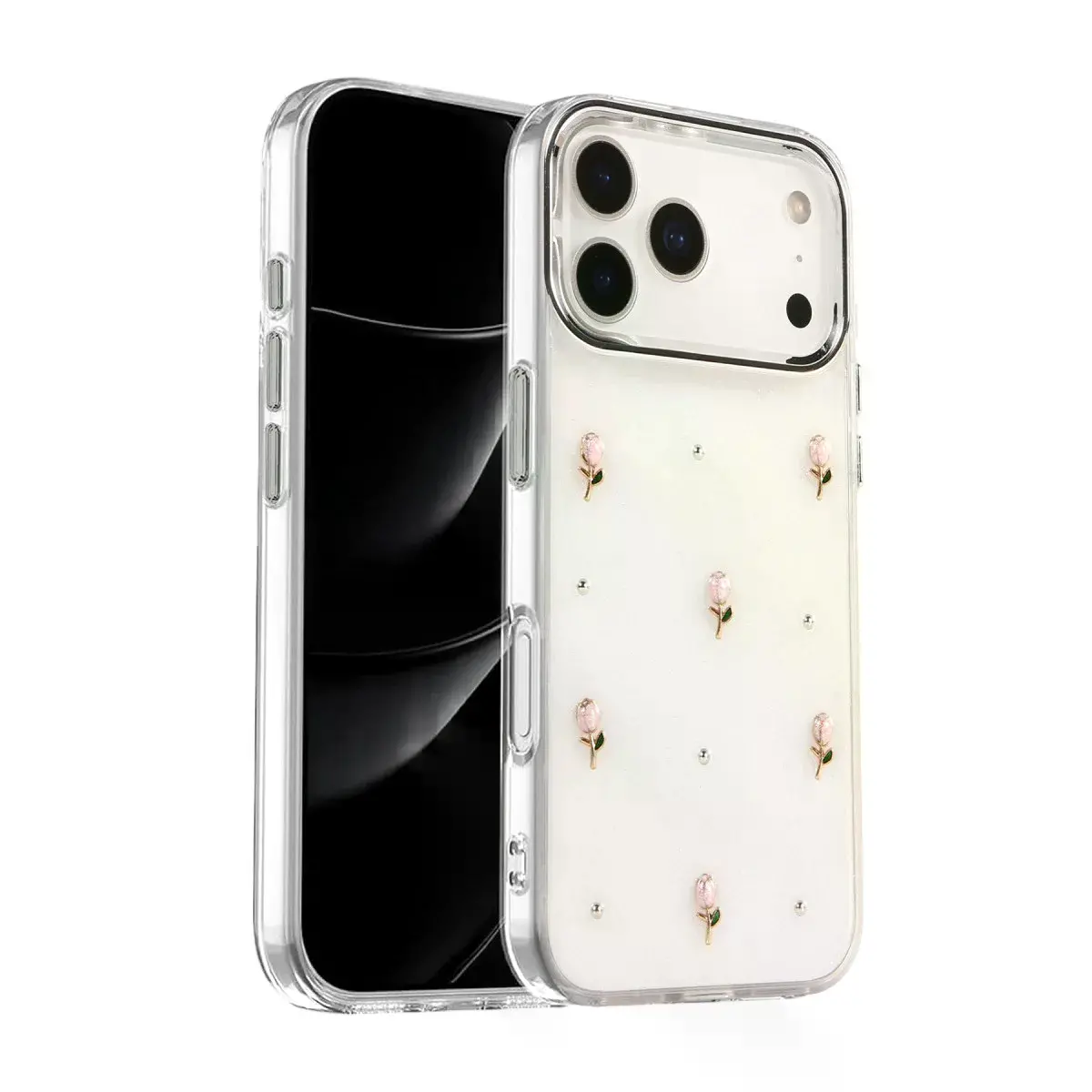 Apple İphone 17 Pro Fiyonk Desenli Kapak - Desen 6