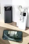 20.000 Mah Led Işıklı LCD Ekran USB Girişli Type-C Lightning Powerbank-2
