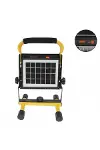 Solar ve USB Şarjlı Güçlü LED Çalışma Lambası Ayarlanabilir Açılı Kamp Feneri-3