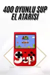 Çocuklara Özel Taşınabilir Sup El Atarisi 400 Oyunlu Nostaljik Oyun Konsolu-2