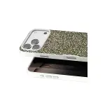 Onegif Apple İphone 17 Pro Max Bright Simli Kapak - Çöl Titanyum-2