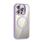 Joko Apple İphone 15 Pro Max Rem Lensli Magsafe Standlı Kapak - Lila-2