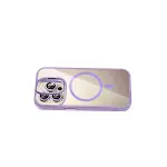 Joko Apple İphone 15 Pro Max Rem Lensli Magsafe Standlı Kapak - Lila-4
