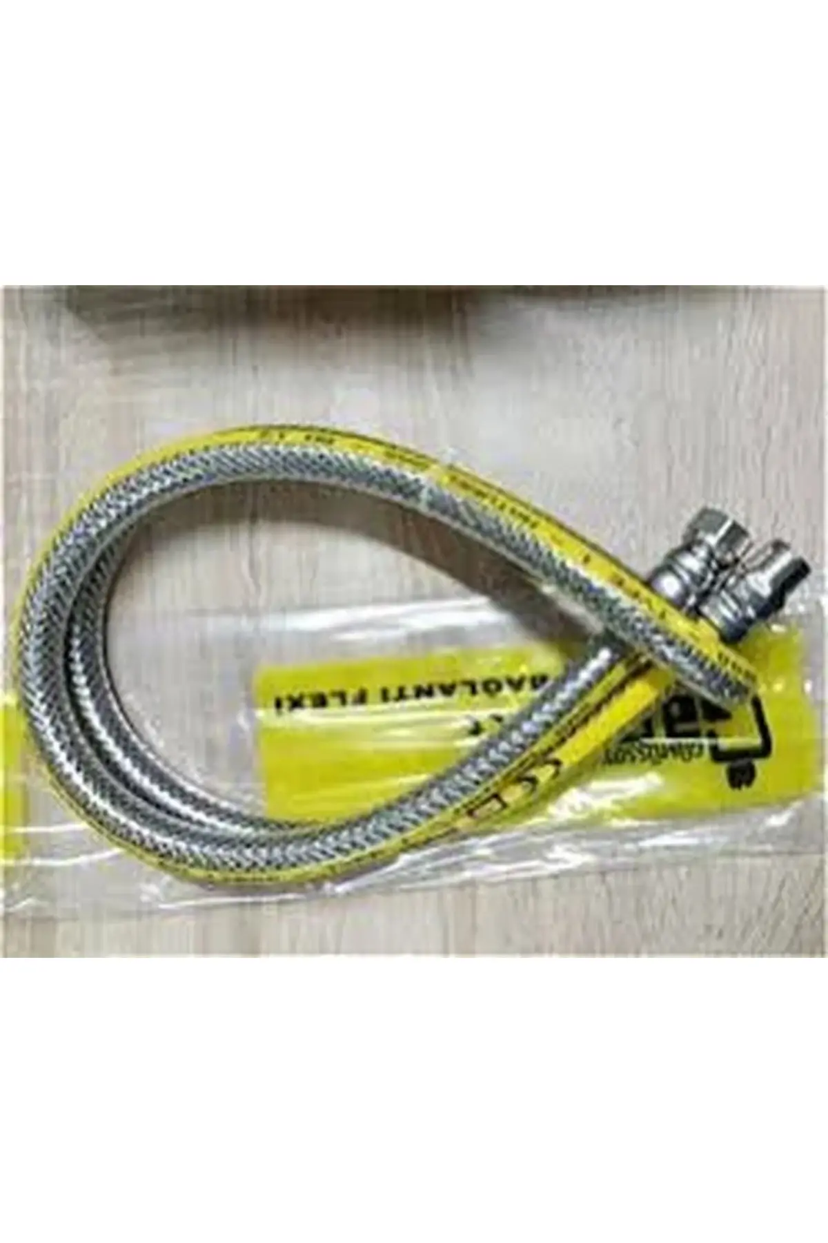 50CM Flex Doğalgaz Hortumu Çelik Örgülü