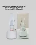 Kablosuz Retro Buhar Makinesi Gaz Lambası Tasarım Ledli Difüzör-2