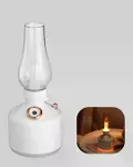 Kablosuz Retro Buhar Makinesi Gaz Lambası Tasarım Ledli Difüzör-5