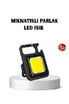USB Type-C Şarjlı Mini Fener – Manyetik, Katlanabilir ve Şişe Açacaklı Tasarım-1