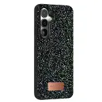 Onegif Samsung Galaxy S24 Bright Simli Kapak - Siyah-5